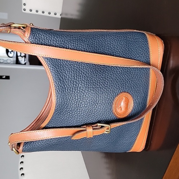 Dooney & Bourke Bags Vintage Dooney And Bourke Blue Hobo Shoulder
